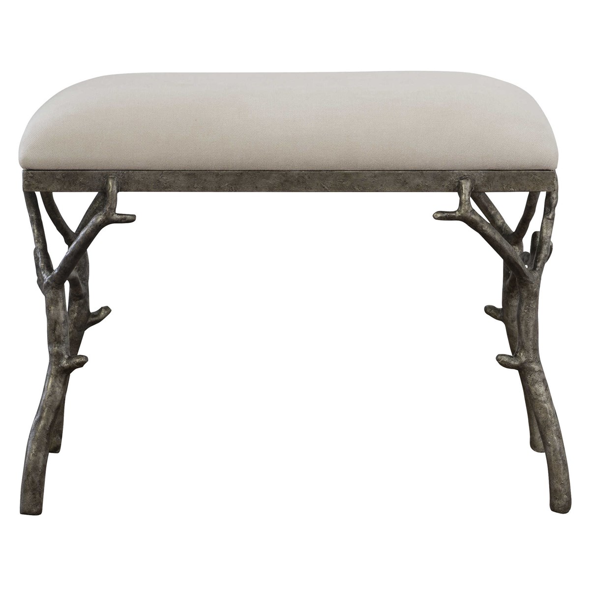 Uttermost Lismore Small Fabric Bench 23544 winnipeg