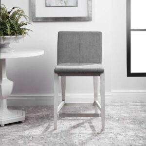 Uttermost Brazos Gray Counter Stool 23554 halifax