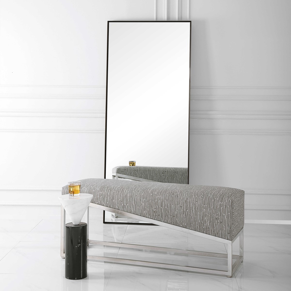 Uttermost Uphill Climb Geometric Bench 23565 calgary