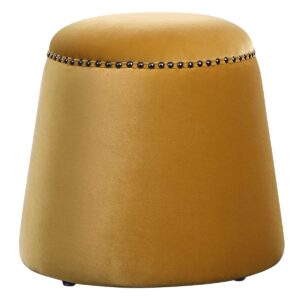Uttermost Gumdrop Mustard Ottoman 23573 toronto