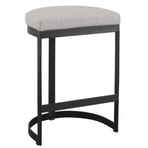 Uttermost Ivanna Black Iron Counter Stool 23591 montreal
