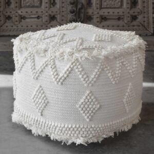Uttermost Uriah Ivory Pouf 23965 ottawa