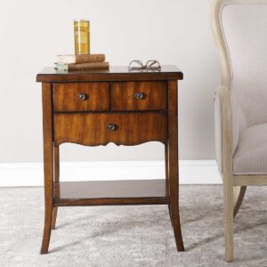 Uttermost Carmel Wood End Table 24140 oakville