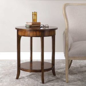 Uttermost Carmel Round Lamp Table 24228 vancouver