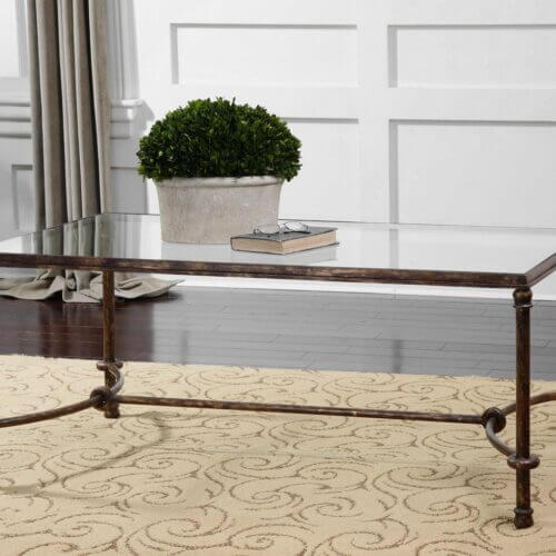 Uttermost Warring Iron Coffee Table 24333 vaughan