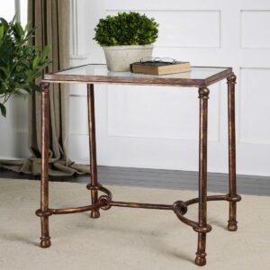 Uttermost Warring Iron End Table 24334 kleinburg