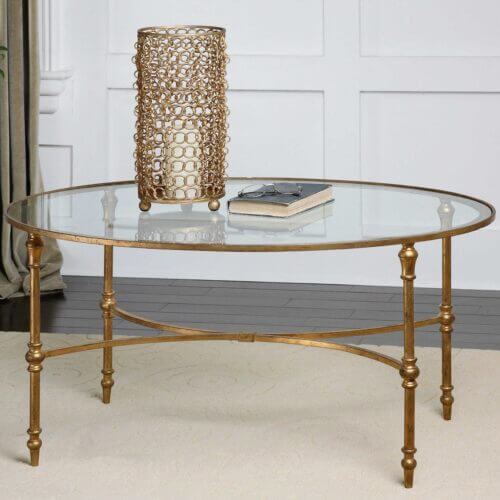 Uttermost Vitya Glass Coffee Table 24338 oakville