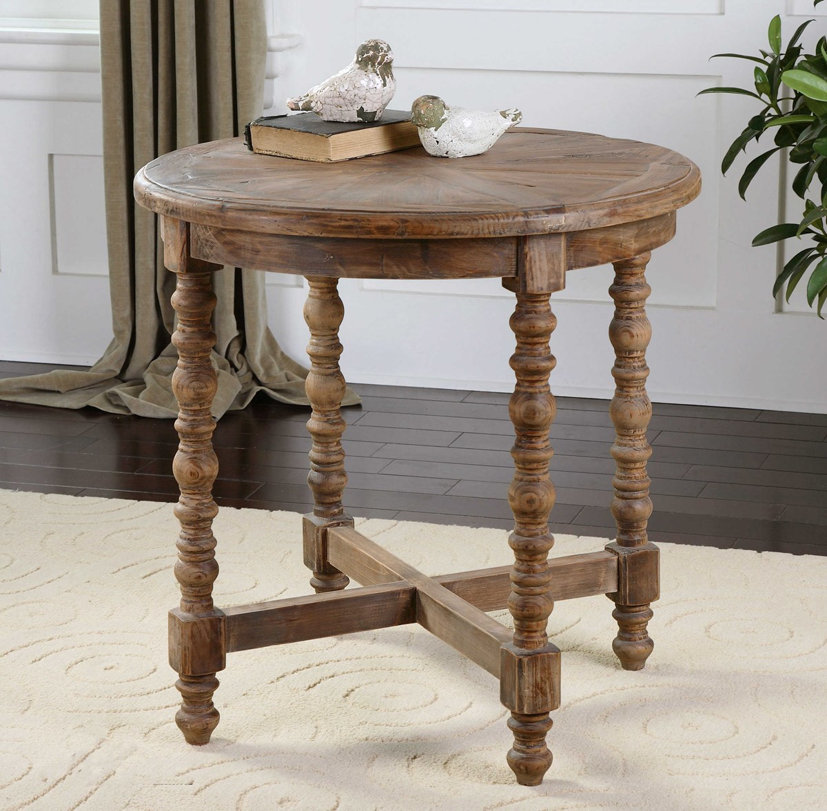 Uttermost Samuelle Wooden End Table 24346 winnipeg