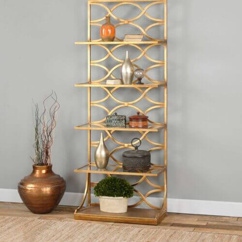 Uttermost Lashaya Gold Etagere 24447 toronto