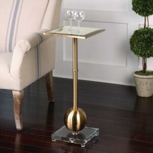 Uttermost Laton Mirrored Accent Table 24502 vancouver