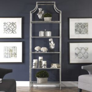 Uttermost Aurelie Silver Etagere 24514 regina