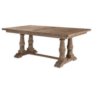 Uttermost Stratford Salvaged Wood Dining Table 24557 montreal
