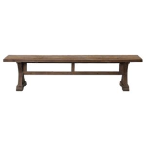 Uttermost Stratford Salvaged Wood Bench 24558 mississauga