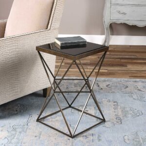 Uttermost Uberto Caged Frame Accent Table 24614 calgary