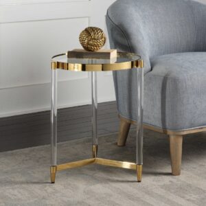 Uttermost Kellen Glass Accent Table 24748 halifax