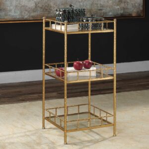 Uttermost Tilly Gold Accent Shelf Table 24768 toronto