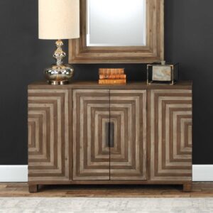 Uttermost Layton Geometric Console Cabinet 24773 toronto