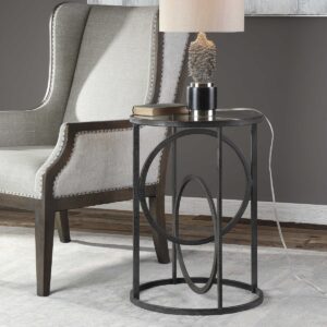 Uttermost Lucien Iron Accent Table 24809 huntsville
