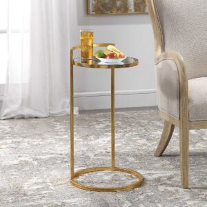 Uttermost Cailin Gold Accent Table 24886 edmonton