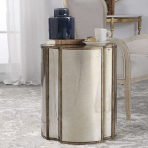 Uttermost Harlow Mirrored Accent Table 24888 WINNIPEG