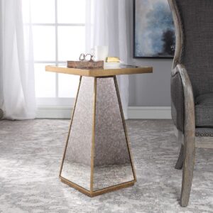 Uttermost Atlee Mirrored Accent Table 24915 edmonton
