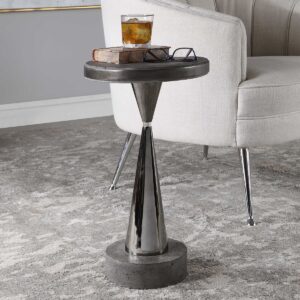 Uttermost Simons Concrete Accent Table 24924 halifax