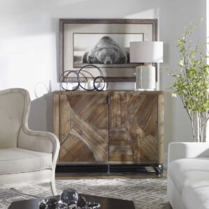 Uttermost Evros Reclaimed Wood 2 Door Cabinet 24932 quebec city