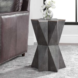 Uttermost Capella Gray Accent Table 24948 fredericton