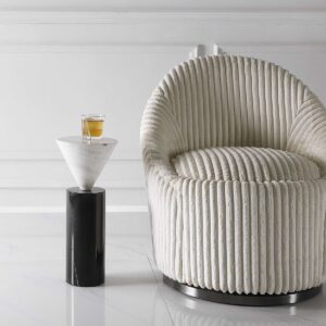 Uttermost Top Hat Marble Drink Table 24976 mississauga