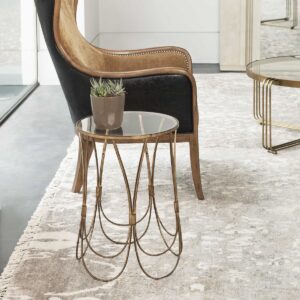Uttermost Kalindra Gold Accent Table 25056 fredericton
