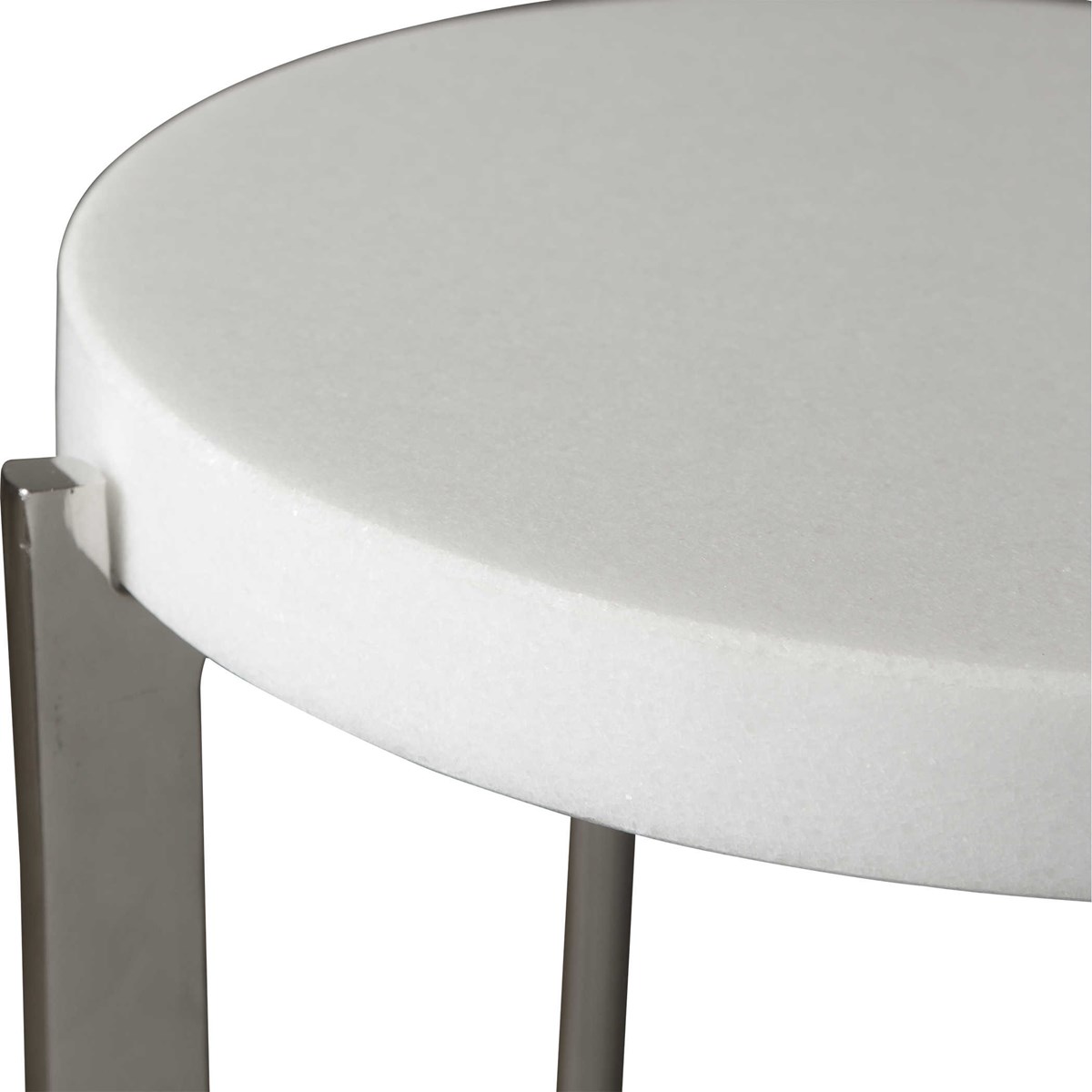 Uttermost Waldorf Marble Drink Table 25099 oakville