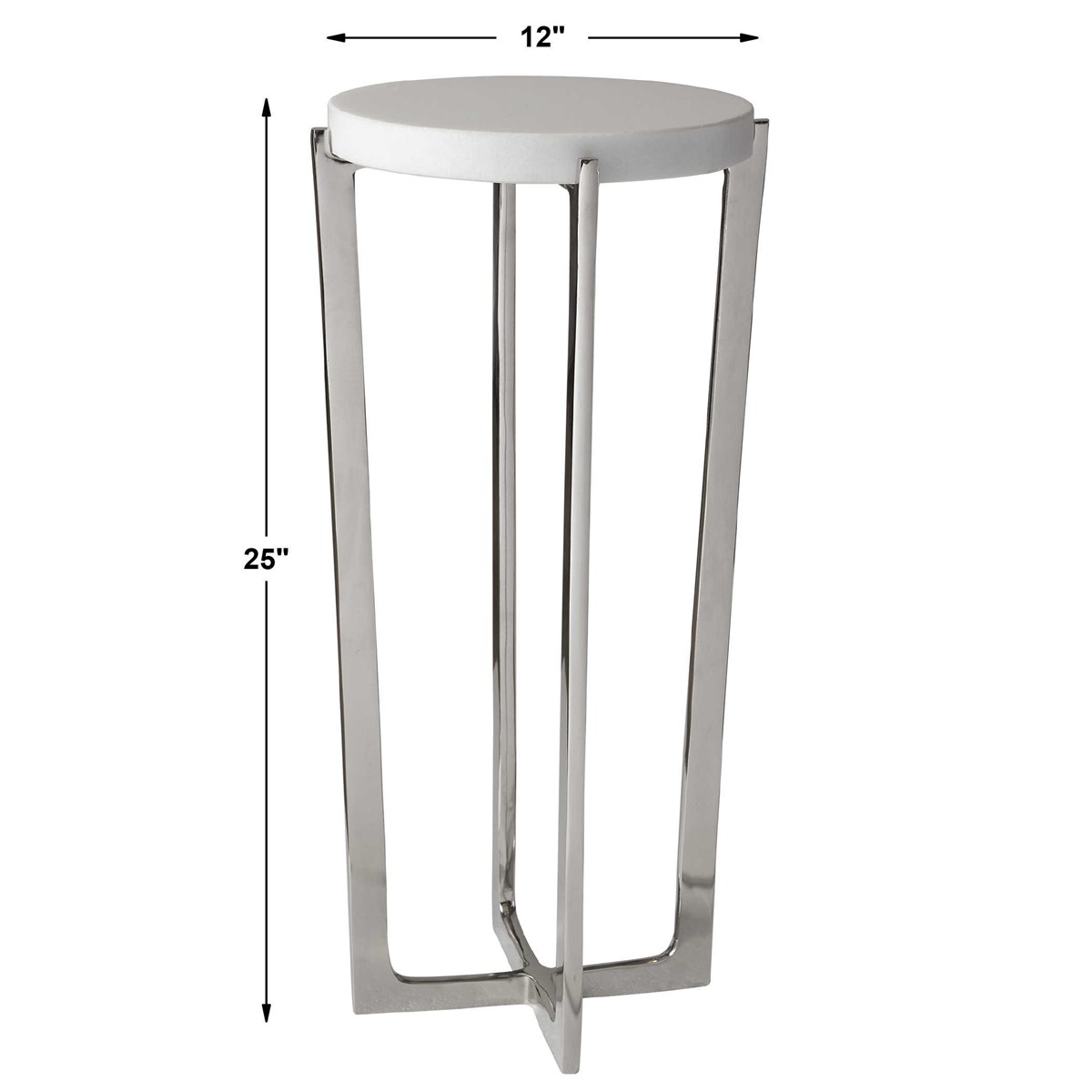 Uttermost Waldorf Marble Drink Table 25099 oakville