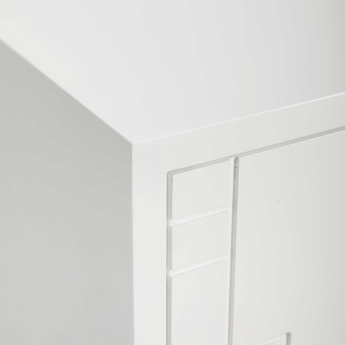 Uttermost Stockholm White 2 Door Cabinet 25105 vancouver