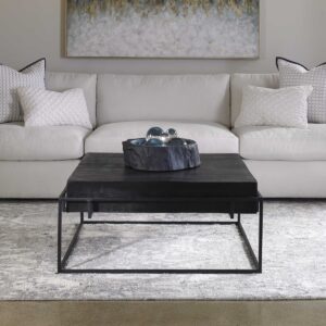Uttermost Telone Modern Black Coffee Table 25111 quebec city