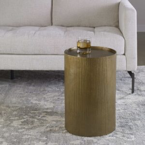 Uttermost Adrina Drum Accent Table 25114 mississauga