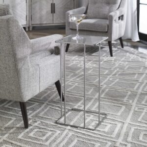 Uttermost Cadmus Pewter Accent Table 25122 mississauga