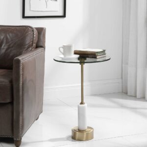 Uttermost Portsmouth Round Accent Table 25130 brampton