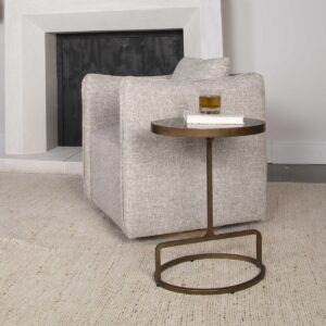 Uttermost Jessenia Stone Accent Table 25348 halifax