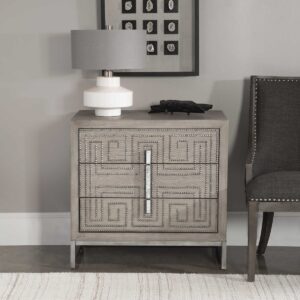 Uttermost Devya Gray Oak Accent Chest 25369 mississauga