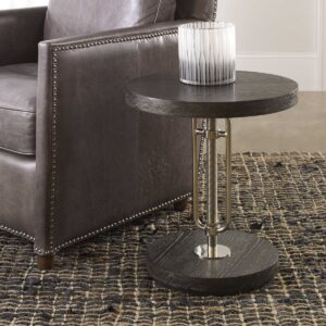 Uttermost Emilian Adjustable Accent Table 25385 edmonton