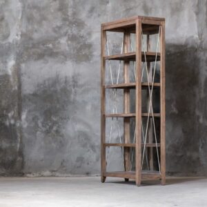 Uttermost Delancey Weathered Oak Etagere 25434 edmonton