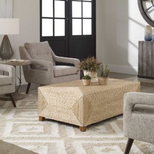 Uttermost Rora Woven Coffee Table 25465 vancouver