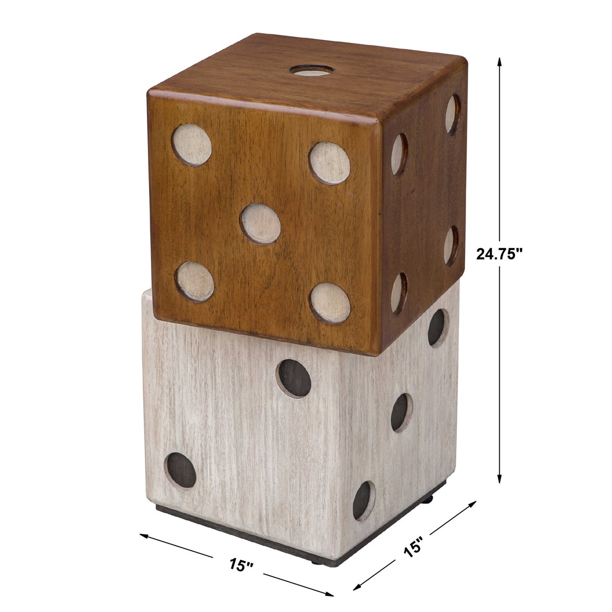 Uttermost Roll The Dice Accent Table 25485 toronto