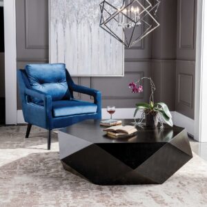 Uttermost Volker Worn Black Coffee Table 25832 vancouver