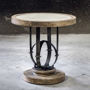 Uttermost Sydney Light Oak Side Table 25841 calgary