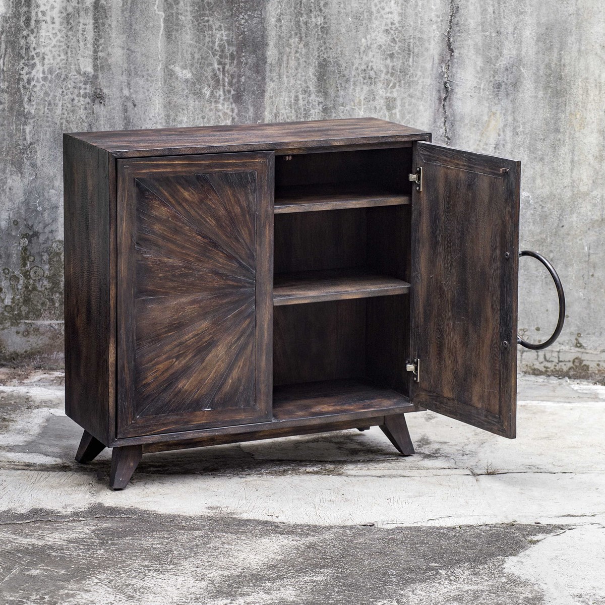 Uttermost Kohana Black Console Cabinet 25842 edmonton