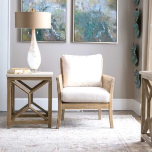 Uttermost Catali Stone End Table 25886 toronto