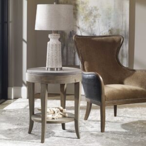 Uttermost Deka Round Side Table 25909 toronto