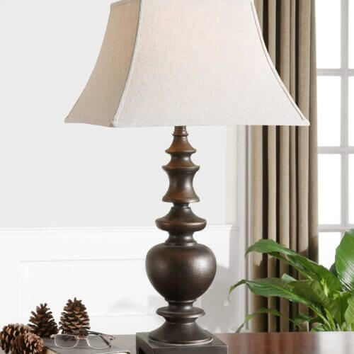 Uttermost Verrone Bronze Table Lamp 26830 calgary