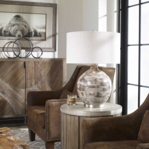Uttermost Tamula Distressed Ivory Table Lamp 27656-1 halifax